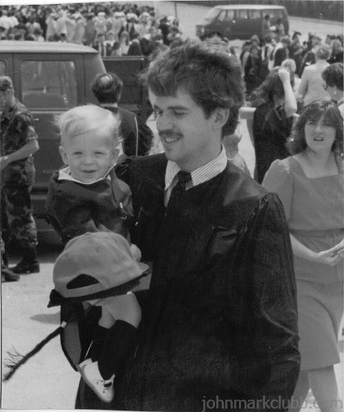 JMC 1982 - 2.JPG - College graduation day with oldest son Ian 1982
